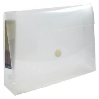 Sammelboxen/Dokumentenboxen A4 mit Klettver. 75 mm Füllhöhe - 5 Stück