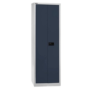 BISLEY Stahlschrank Universal E782A04B6525 lichtgrau, anthrazitgrau 60,0 x 40,0 x 195,0 cm