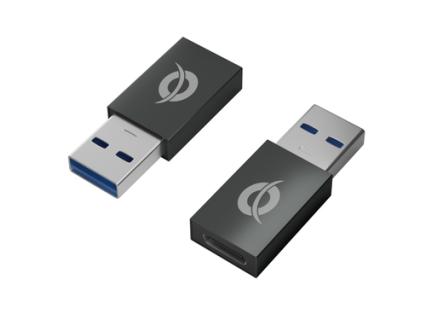 CONCEPTRONIC DONN Adapter für USB-A zu USB-C 2er Pack (DONN10G)