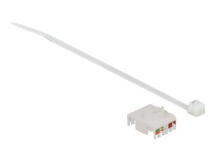 DELOCK Kabelverbinder RJ45 Buchse zu Cat.6A LSA mit Verschlusskappe wasserfest
