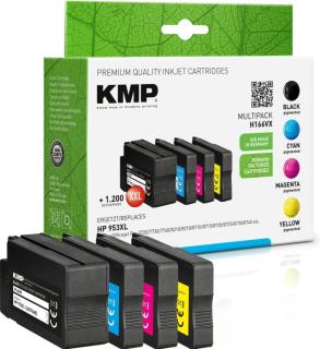 KMP Tintenpatrone ersetzt HP 953XL (L0S70AE, F6U16AE, F6U17AE, F6U18AE)