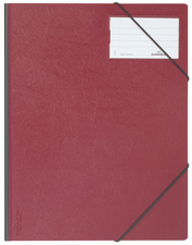 DURABLE Eckspanner Premium, DIN A4, Hartfolie, rot (9232003)