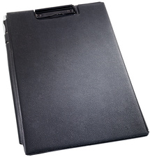 DURABLE Klemmbrett-Mappe, DIN A4+, schwarz, aus Weichfolie (9233201)
