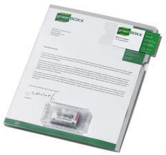 DURABLE Diktathüllen, DIN A4, aus Kunststoff, beige transparenter Vorderdeckel