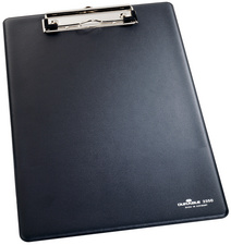DURABLE Klemmbrett, DIN A4, schwarz , mit Tasche (9235001)
