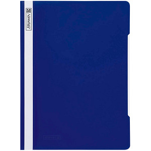 BRUNNEN Schnellhefter Kunststoff dunkelblau DIN A4 überbreit