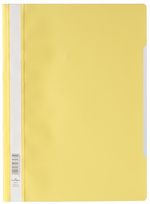 DURABLE Clear View Folder - Economy Gelb Präsentations-Mappe (257304)