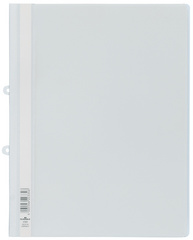 Einhängesichthefter Durabind Hartf. transparent/weiß