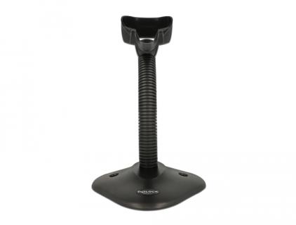 DELOCK - Barcode-Scanner-Ständer - Tisch montierbar - Schwarz - für P/N: 90557 