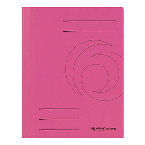 herlitz Schnellhefter Quality Karton pink DIN A4