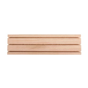 Rayher Bastelholz natur Holz Setzleiste mit 3 Rillen