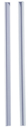 DURABLE Spine Bars A5 - 3 mm - Transparent - 13 x 3 x 210 mm (2910-19)
