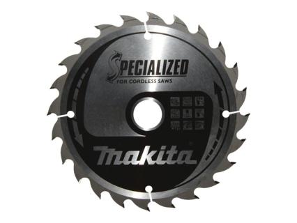 MAKITA SPECIALIZED Kreissägeblatt 165x20x24Z B-32904 Durchmesser: 165 mm Dicke: