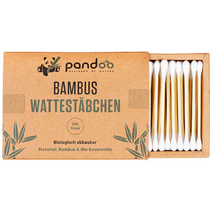 pandoo Wattestäbchen, 200 St.