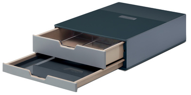 DURABLE Schubladenbox "COFFEE POINT S", mit 2 Schubladen lebensmittelecht, spül