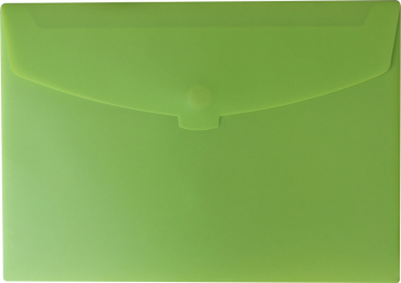 EXXO by HFP Action Wallet - Premium Dokumententasche Sammelmappe A3 quer mit Klettverschluss in opak, Farbe: limone - 5 Stück