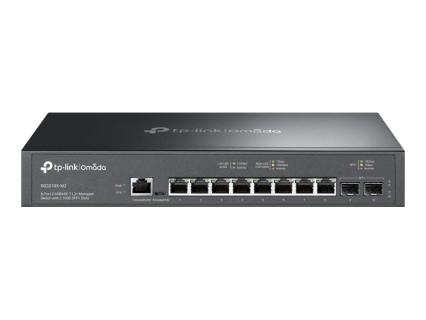 TP-LINK Omada 8-Port 2.5GBASE-T L2+ Managed Switch with 2 10GE SFP+ Slots     P