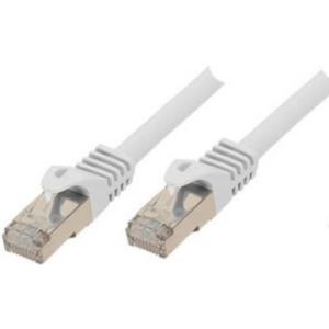 SHIVERPEAKS Cat.7 Rohkabel - 1m - RJ-45 - RJ-45 - Männlich/männlich - Gold - Ca