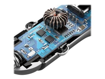 UGREEN USB-C PD+USB-A QC 24W Schnell-Ladegerät fürs Auto, grau