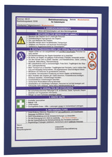 DURABLE DURAFRAME® A4 Rot 2er Set
