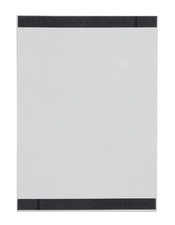 DURABLE Magnet-Sichttasche, DIN A4, transparent Magnetsichttasche, seitliche Öf