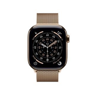 APPLE Watch S11 Titan Gold Cellular 42mm (Milanaise Armband gold)