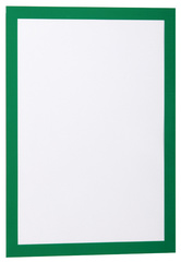 DURABLE Magnetrahmen DURAFRAME, DIN A4, grün, Großpackung selbstklebender Infor