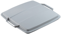 DURABLE Deckel ECO für DURABIN 90, quadratisch, grau