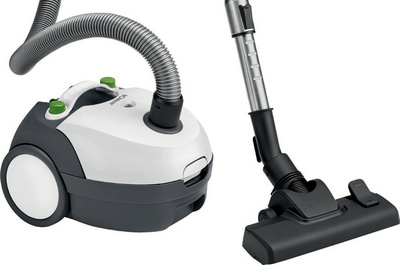 BOMANN BS 9019 CB Bodenstaubsauger 700W weiß-grau