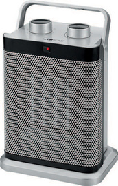 CLATRONIC HL 3631 Keramik-Heizlüfter silber