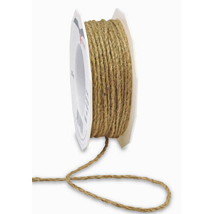 PRÄSENT Kordel Jute matt natur 2,0 mm x 25,0 m