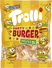 Trolli Fruchtgummi MINI BURGER, 170 g