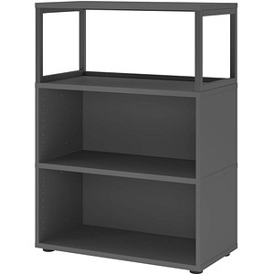 HAMMERBACHER Aktenregal FlexWall grafit 80,0 x 40,0 x 109,8 cm