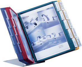 DURABLE Sichttafelständer VARIO® TABLE 20, für: 20 Sichtt., A4, gefüllt 1 Stück