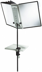 DURABLE Display-System SHERPA DESK CLAMP 10, Komplett-Set Tischstativ stufenlos