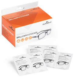 DURABLE Brillen-Putztuch, 50er Thekendisplay