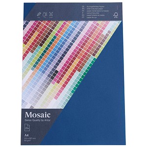 artoz Briefpapier Mosaic marine DIN A4 90 g/qm 25 Blatt