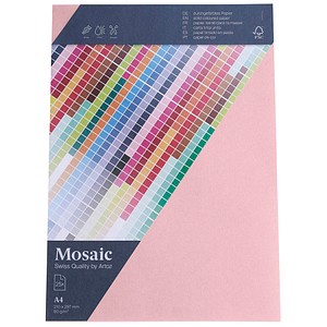 artoz Briefpapier Mosaic rosa DIN A4 90 g/qm 25 Blatt
