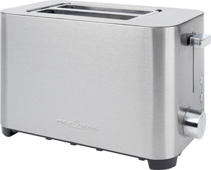 PROFI COOK 2-Scheiben-Toaster PC-TA 1251, edelstahl