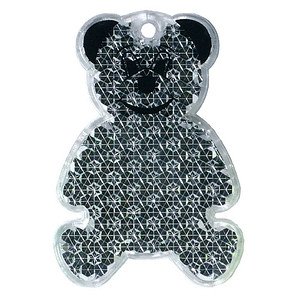 Schlüsselanhänger Bär transparent