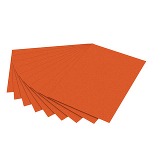 folia Tonpapier, DIN A3, 130 g/qm, orange