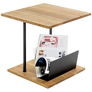 HAKU Möbel Beistelltisch Holz eiche 45,0 x 45,0 x 45,0 cm
