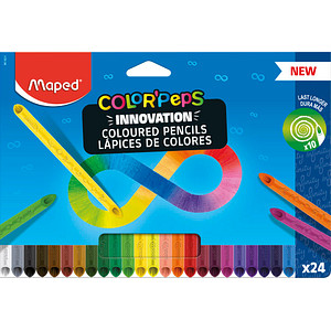 24 maped Color Peps Buntstifte farbsortiert