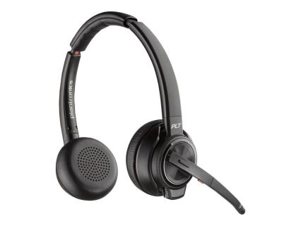 HP Poly Savi 8220 UC Microsoft Teams Certified DECT 1880-1900 MHz USB-A Headset
