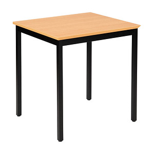 SODEMATUB Universaltisch 76RHN, 700 x 600, buche/schwarz