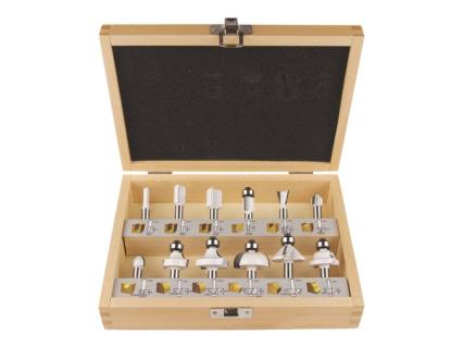 MAKITA MAKI Fräser-Set 8mm 12Stk. D-53556