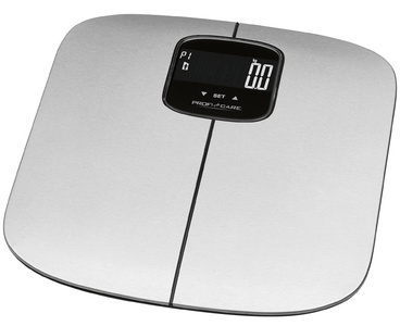 PROFI CARE Personenwaage PC-PW 3006 FA, Edelstahl
