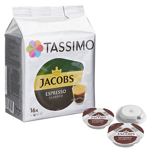 TASSIMO JACOBS ESPRESSO CLASSICO Kaffeediscs 16 Portionen