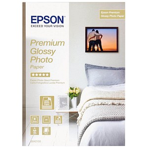EPSON Premium Glossy Photo Paper Fotopapier 15 Blatt