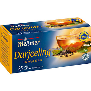 Meßmer Schwarzer Tee Darjeeling, 25er Packung (9540024)